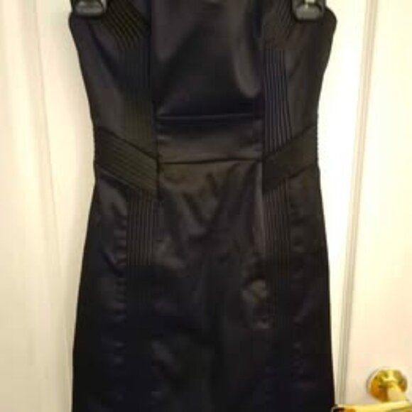 Guess Strapless Satin Dress - Size XS (3) - Picture 3 of 4